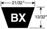 Gates BX31 Belt